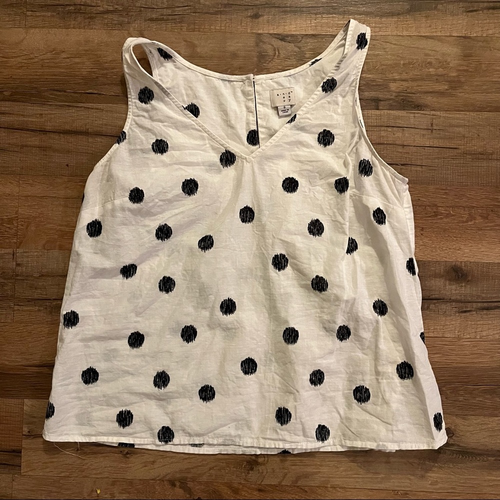 A New Day Polka Dot Tank Top